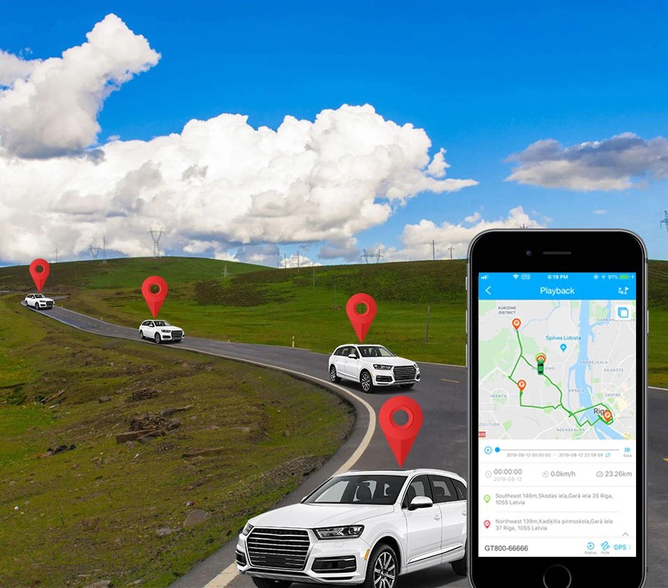 gps auto lokator - lociranje automobila putem mobilne aplikacije